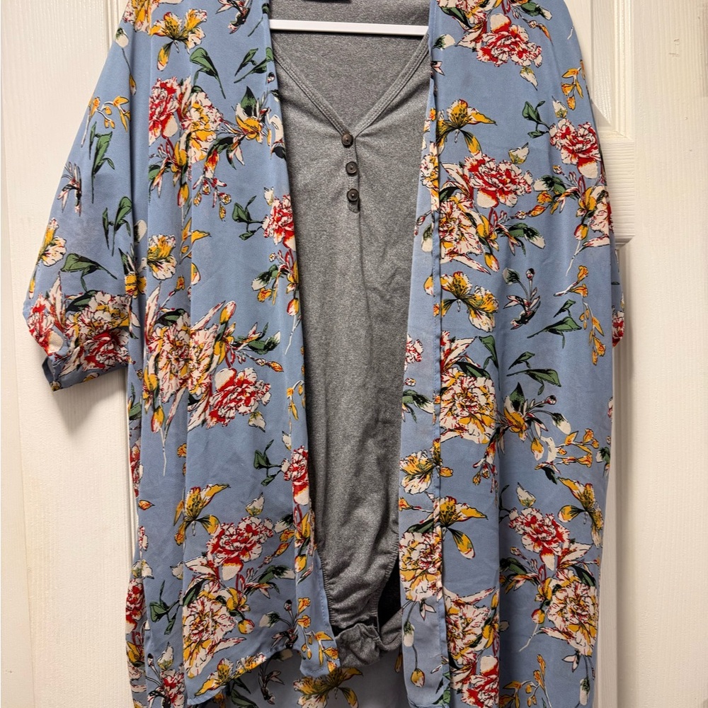 Floral Kimono Cardigan